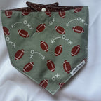 Green Football Bandana