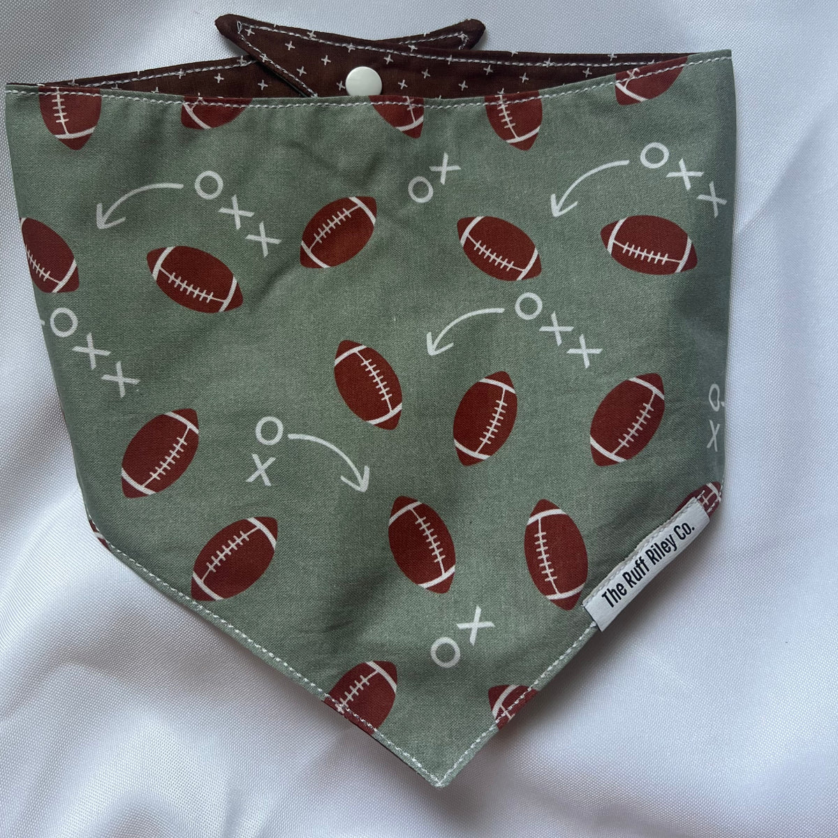 Green Football Bandana