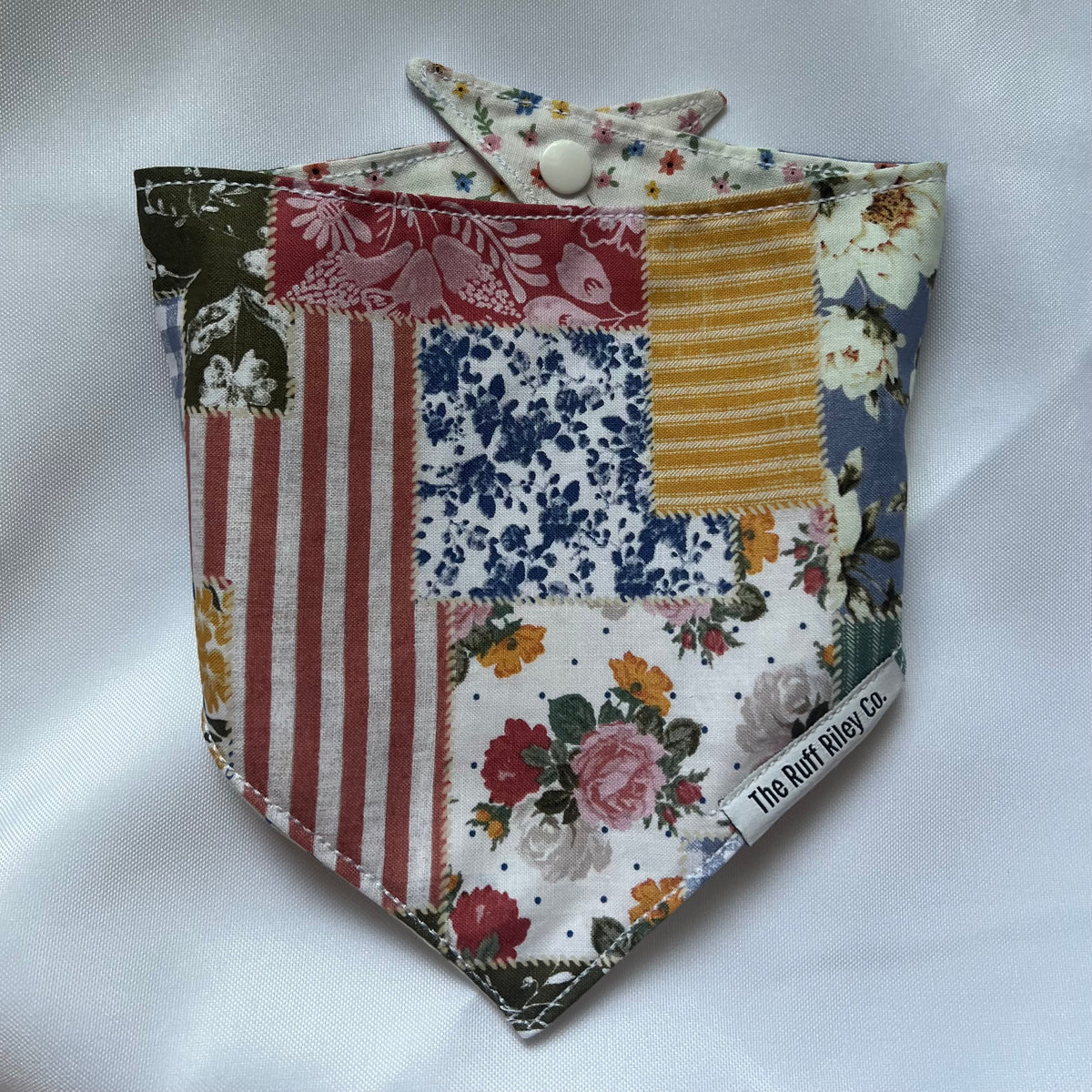Floral Patchwork Bandana