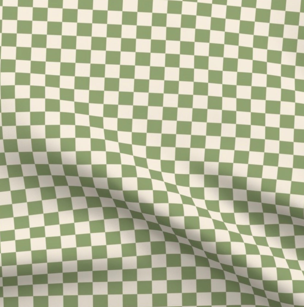 Green Checkered Bandana & Bow tie