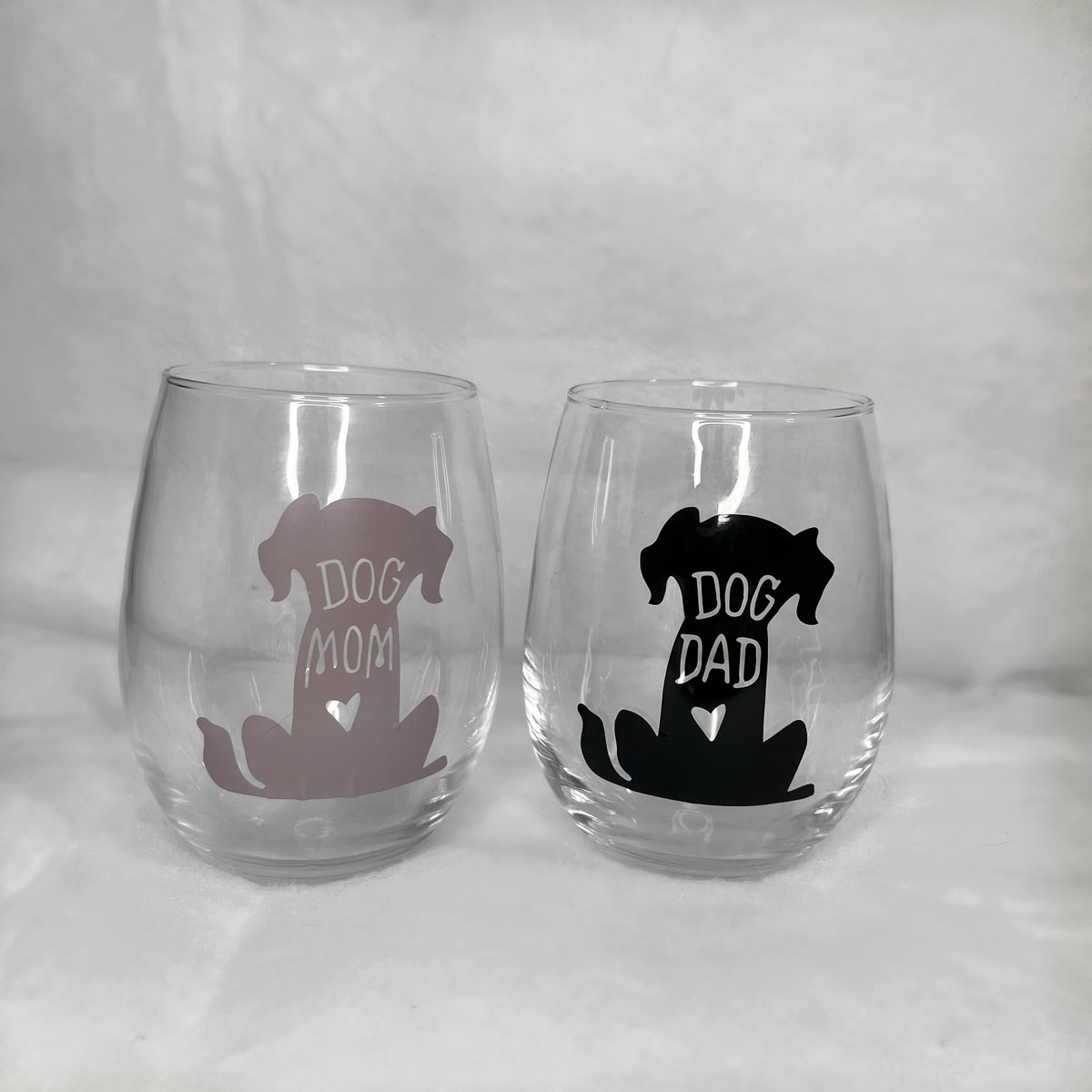 Dog Dad Wine Glass
